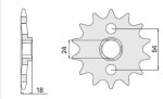 CARAT 523-15K / sprocket/15z/front