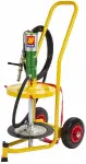 для раздачи густых смазок из бочек комплект. бочка. 18-30kg. 260-320mm. survepl. 310mm. крышка 320mm. тачка. pneu. meclube