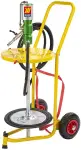 для раздачи густых смазок из бочек комплект. бочка. 50-60kg. 370-420mm. survepl. 400mm. крышка 420mm. тачка. pneu. meclube