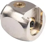 насадка для смазочного шприца 22mm madalale kuuskantniplile. m10x1 meclube