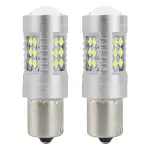 LED-pirnid Canbus 3030 24SMD BA15S P21W valged 12V 24V amio-01445