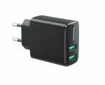 2 x USB 1A + 2.4A seinalaadija