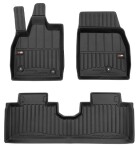 põrand mats TPE, 4 tk (ducts) proLine 3D, esimene/tagumine, komplekt, värv must sobib: FORD USA MUSTANG MACH-E 07.20-, Crossover, version: Electric