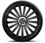 16 Radical Pro black hubcaps /komplekt 4tk/