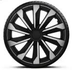 hubcaps 16 typhoon hõbe must /komplekt 4/
