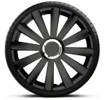 Ilukilbid 17" Spyder Pro must komplekt 4 tk