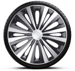 hubcaps 13 multi hõbe must /komplekt 4/
