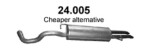 POLMO 24.005 / rear muffler alternative to 24.37
