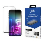 стекло закаленный Apple iPhone 15 Pro - 3mk HardGlass Max черный