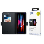 telefoni kaitsekate / ümbris Redmi Note 13 Pro+ - 3mk Wallet Case