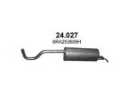 POLMO 24.027 / Skoda Rapid 1.2 MPI end silencer