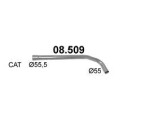 POLMO 08.509 / rura Œrodkowa ford c-max/focus iii, 1.5 d/1.6 d, hatchback/kombi/sedan, 2012-2019