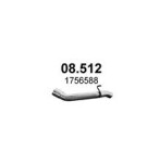 POLMO 08.512 / Ford C-Max/Focus III tailpipe, 1.5 d/1.6 d, hatchback, 2010-2019
