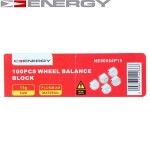 ENERGY NE00554P15 / 100 pieces of lead weights for rims, 15g 