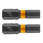 BITY UDAROWE HEX5 X 25 MM, 2 шт.