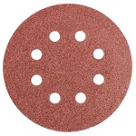 KRšťKI îCIERNE NA RZEP 125 MM, P60, 5 шт., Z 8 OTWORAMI