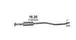 POLMO 16.20 / Middle muffler alfa romeo giulietta 1.4, hatchback, 2010-12/2020