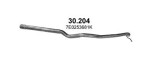 POLMO 30.204 / tail pipe vw transporter v 1.9 d/2.0 v/transporter vi, 2.0 d, 2010-2019