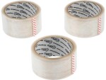 Läbipaistev PP pakketeip 3 tk 48mmx50m