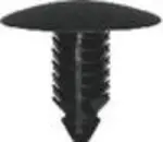 Keretüübel Ø 6,5 MM POM BLACK. 20Tk.