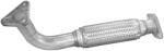 4MAX 0219-01-12150 / exhaust pipe front part fits: mazda 323 c iv, 323 f iv, 323 s iv, mx-3 1.3/1.6/1.8 08.89-10.96
