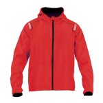 jacket anorak red xxl 02405 rs/xxl