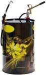 vaadipump hoovaga. 0.5l/tsükkel (õlid + diisel) metall. vooliku ja püstoliga. meclube