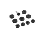ATE Комплект do oczyszczania piast но 2.1 (53 i 40mm) uchwyt talerzowy i 10 tarcz