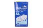 Pidurivedelik DOT4 (5L) [kuiv: 260°C, märg: 165°C, viskoossus: 1400mm²/sec.] SAE J1703, ISO/DIN 4925 klass 4;FMVSS 116 DOT4, - vahetada iga aasta