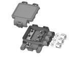 Kaitsekarp, veekindel PDU 142.50 x 132.75 x 37.00mm Midival (1) + Megaval (2)