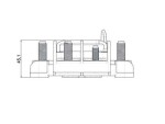 разъём для предохранителя Megaval max 32V 127x121x45mm