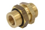 SIRIT 03270307600 / tekalan connectors (straight, m22x1.5, 22mm/22mm, brass, with o-ring)