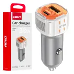 autolaadija usb-a + usb-c 38w amio-03883