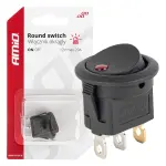 Lüliti ümmargune nupp 12v 20a amio-03961