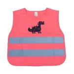 Helkurvest lastele roosa Dinosaurusega