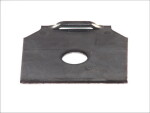 BPW 03.164.35.01.0 / leaf spring mounting piece (half spring chain plate) (outer diameter: 30mm, straight) suitable for: bpw