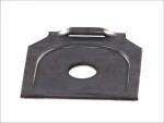 BPW 03.164.35.02.0 / leaf spring mounting piece (half-spring mounting plate) (outer diameter: 30mm, angled) suitable for: bpw