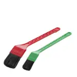 veljerasva pintsel lapik. pika plastik varrega. 2 tk. s/a + v/a