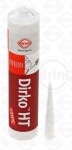 hermeetik tihendimoodustaja, line: DIRKO, võime: 0,31l, temperatuurivahemik: -60/315°C, silicone, red, cartridge, ei sisalda lahusteid, paindlik, vastupidav, UV kiired vastupidav