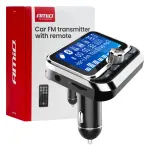 Auto FM-saatja puldiga 2×USB-A 12V 24vamio-04657