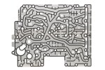 ZF 0501.227.247 / gasket, atm gearbox (mechatronics box, gasket) zf fits: bmw