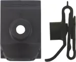 Kinnitus plastik BLACK. 8Tk.
