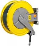 Катушка воздушный шланг 20m. 3/4" шланг. 3/4" и 1". открытый метал. половина meclube