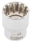 padrun 1/2", Spline M24 MM