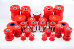 MPBS 0800701C-PZ/80SHA / basic set of polyurethane bushings (25pcs, center sleeves included, no stabilizer bushing, right/left, strength: 80 sha) fits: bmw 3 (e36) 09.90-11.98
