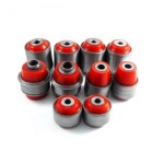 MPBS 0802603/80SHA / set of polyurethane suspension bushings, 10pcs, right/left, rear axle, strength: 80 sha, ,