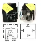 RELEE 24V/70A  4 KLEMMI