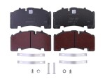 BPW 09.801.08.16.0 / brake pad set rear fits: mercedes dca, te, tz, saf b, s, sk, skrb, skrlb, skrs, skrz, z, jost dca, meritor tm, bpw sh