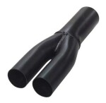 Y-TORU 57.0-44.5x2 MM musta värvi pikkus 320mm U905745