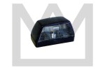 MONARK 098 254 161 / license plate light (12/24v, color: black, glass color: transparent, 56x54mm) suitable for: man el, f2000, f9, f90, f90 unterflur, m90, sg, sl ii, tga, tgl i, mercedes o 309, t2/l, t2/ln1, vario, vario (b667